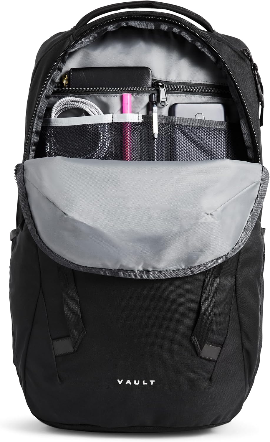 THE NORTH FACE Vault Everyday Laptop Backpack - PFAS Free, TNF Black-NPF, One Size - Image 4